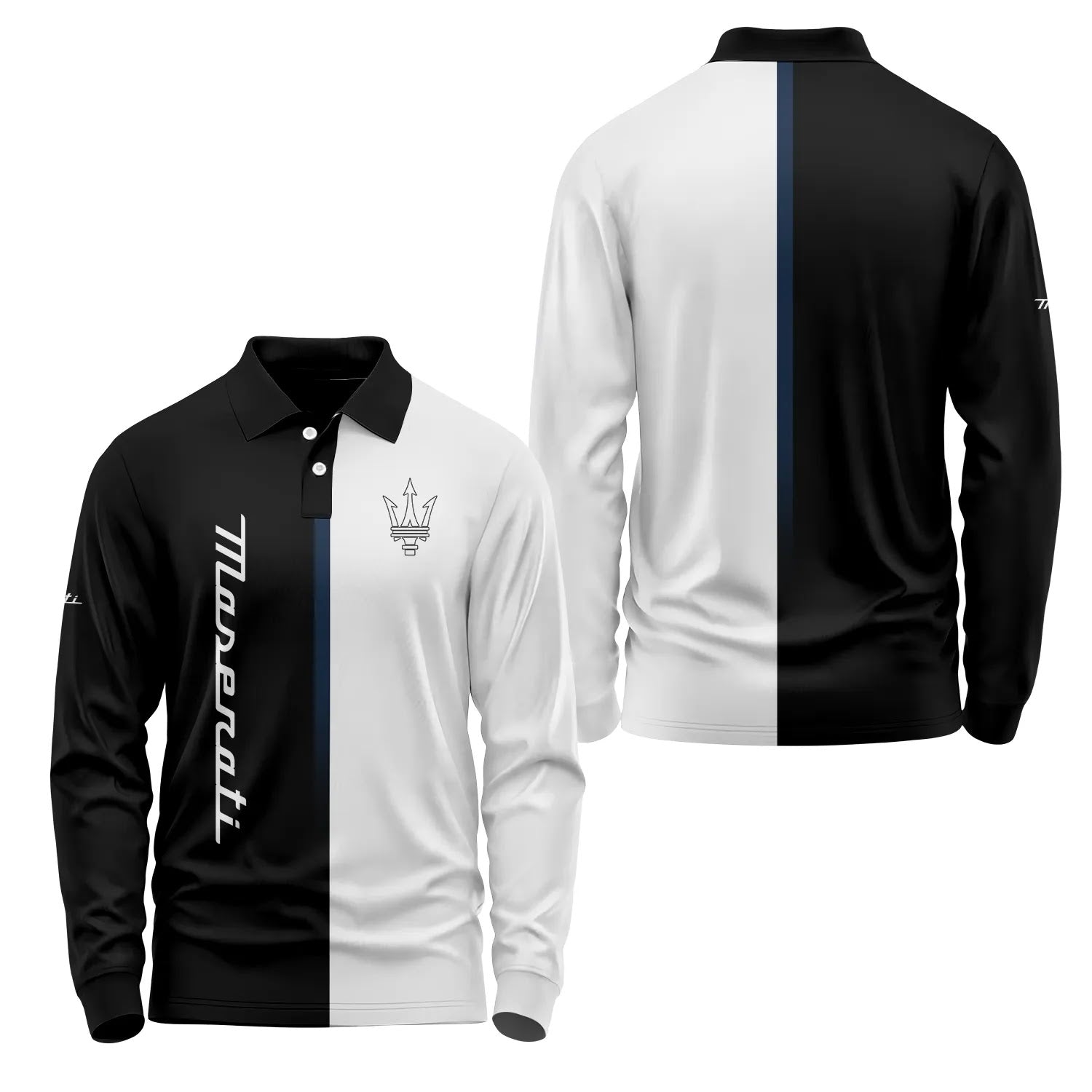 Maserati Long Sleeve Polo SC076