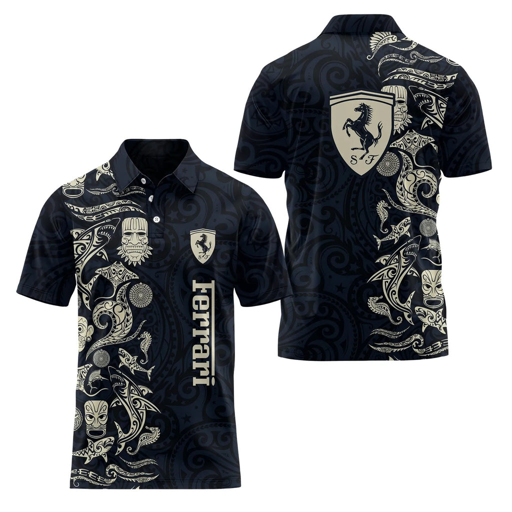 Ferrari Short Sleeve Polo SHW033