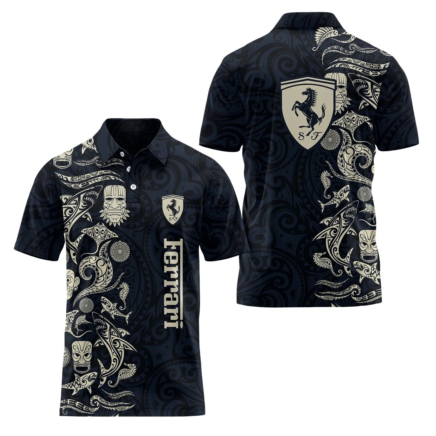 Ferrari Short Sleeve Polo SHW033