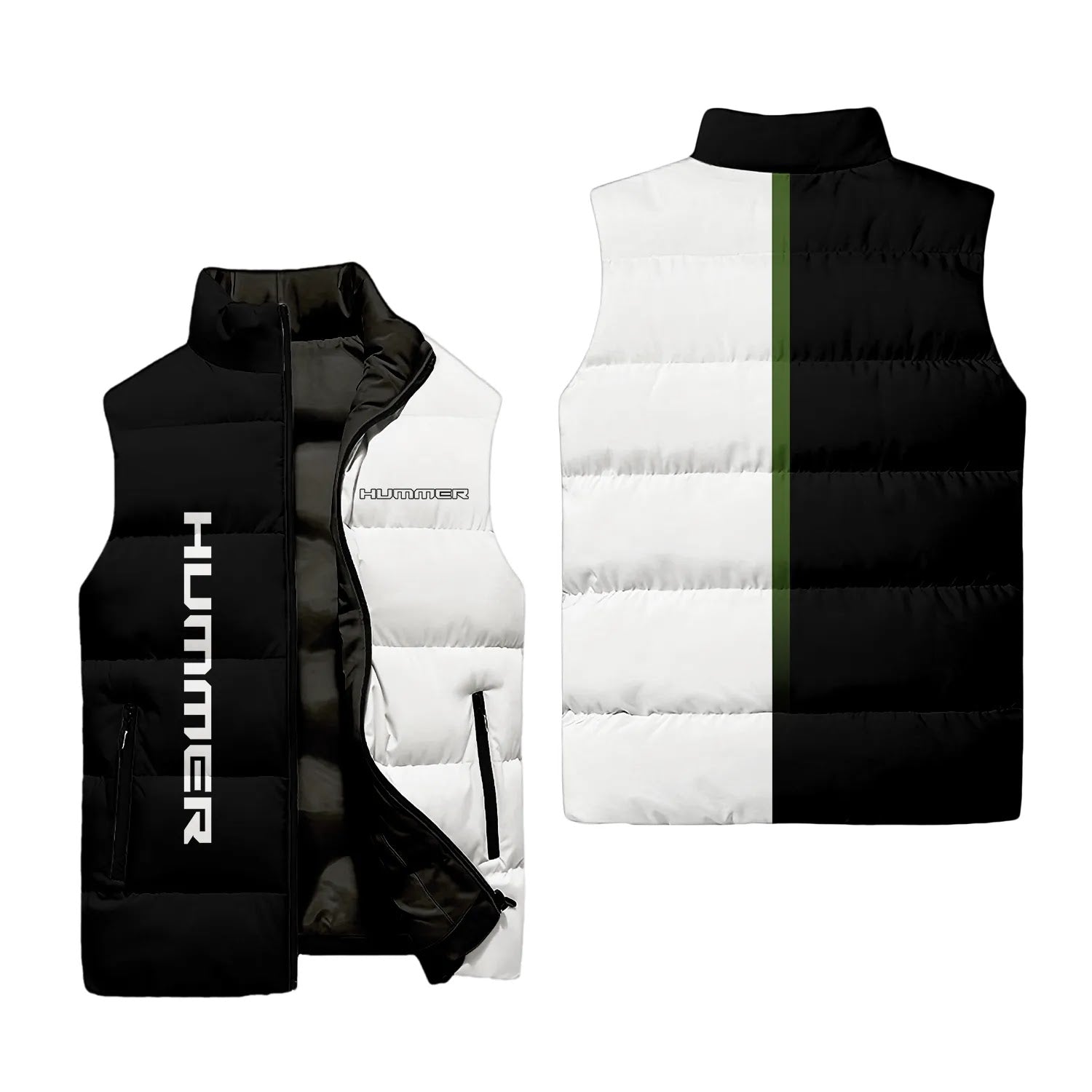 Hummer Sleeveless Puffer Jacket SC076