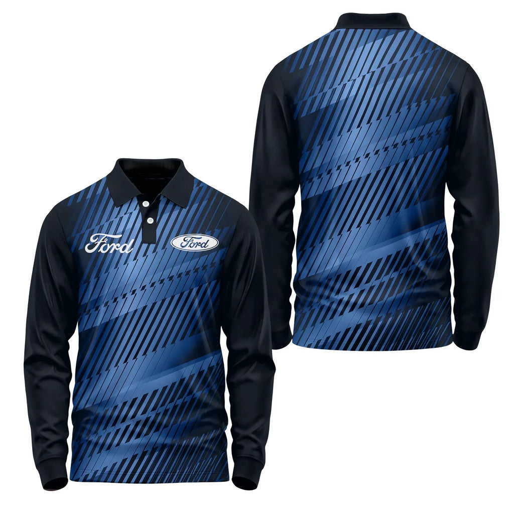 Ford Long Sleeve Polo SC118