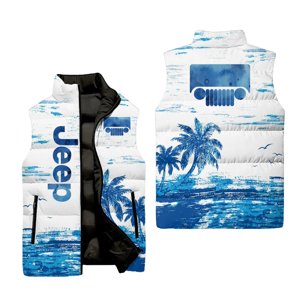 Jeep Sleeveless Puffer Jacket SHW069