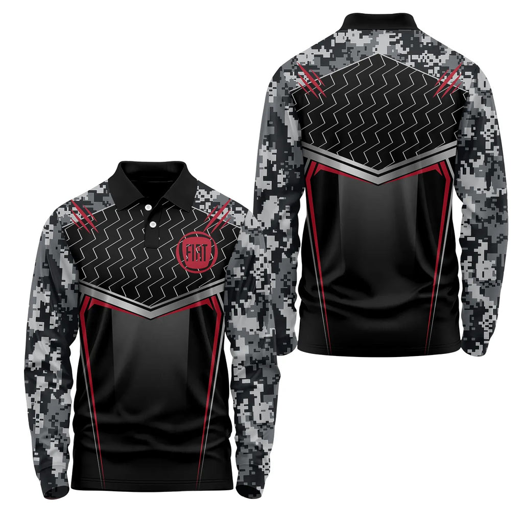 Fiat Long Sleeve Polo SC115