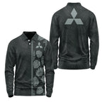 Mitsubishi Long Sleeve Polo SHW022