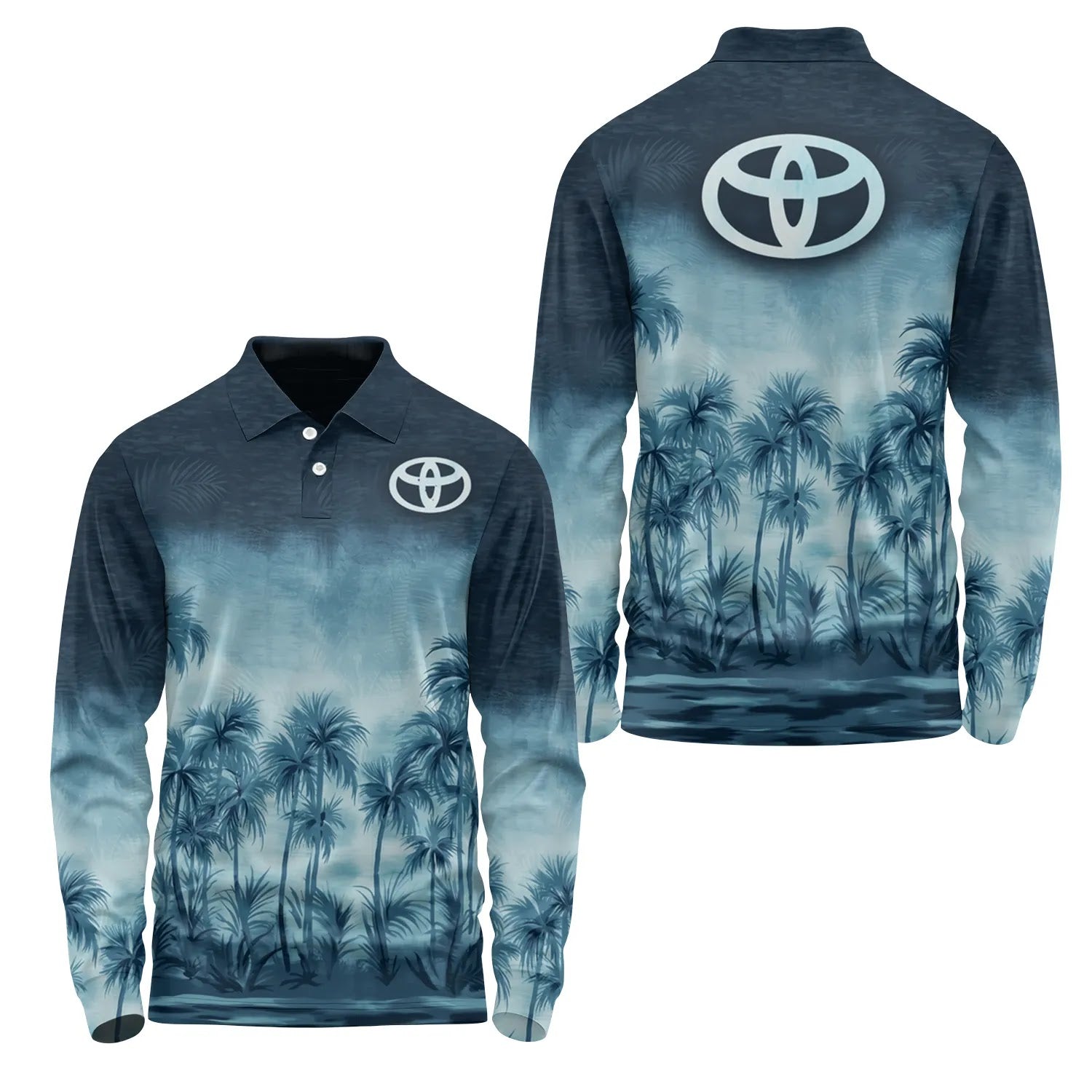 Toyota Long Sleeve Polo SHW021
