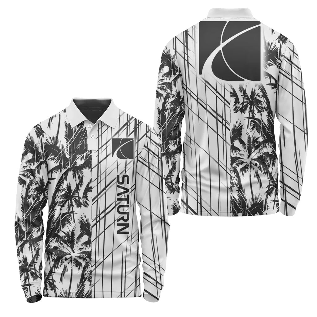 Saturn Long Sleeve Polo SHW041