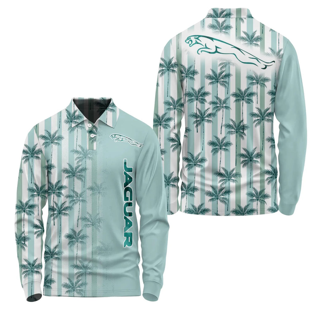 Jaguar Long Sleeve Polo SHW028