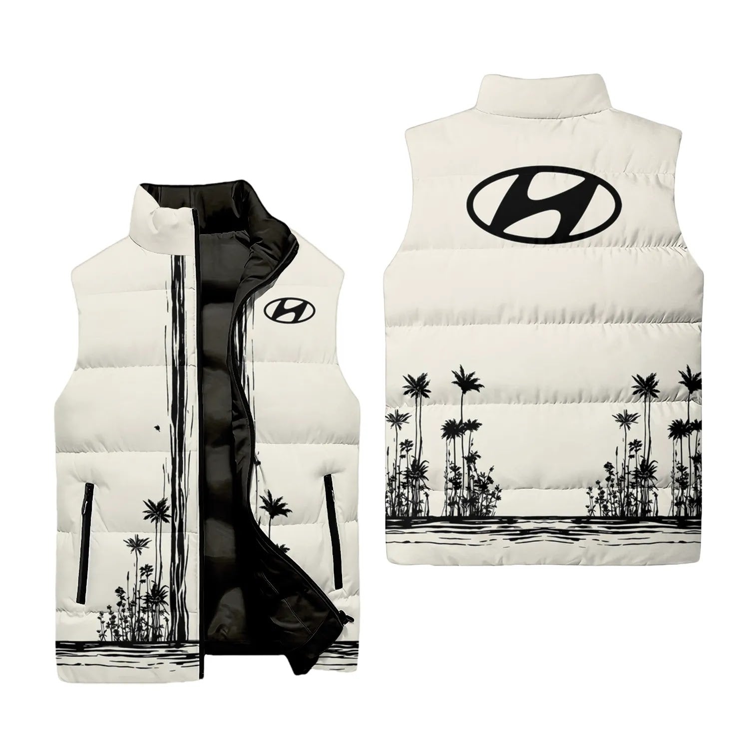 Hyundai Sleeveless Puffer Jacket SHW043