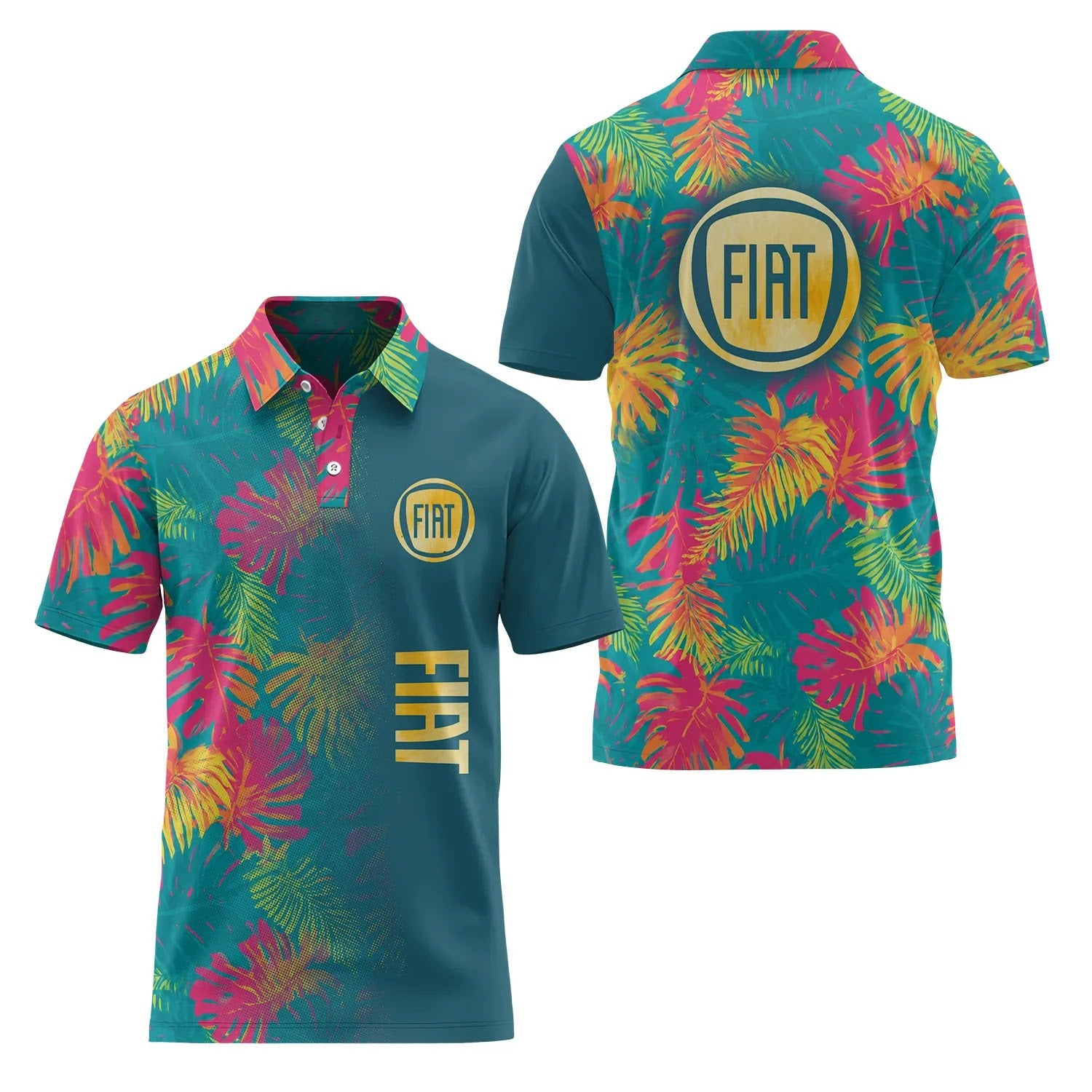 Fiat Short Sleeve Polo SHW059