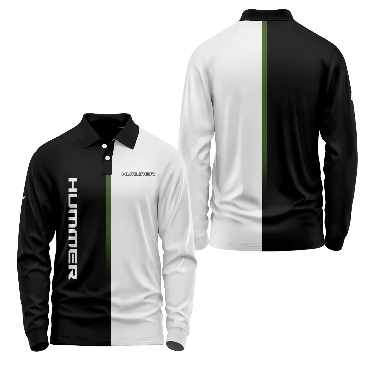 Hummer Long Sleeve Polo SC076