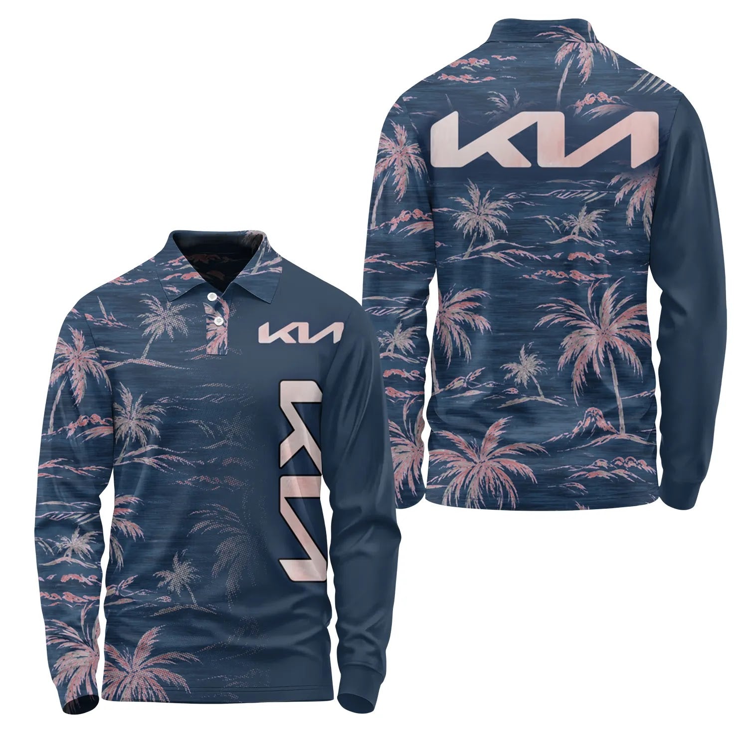Kia Long Sleeve Polo SHW013