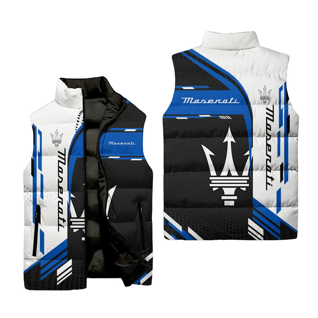 Maserati Sleeveless Puffer Jacket SC036