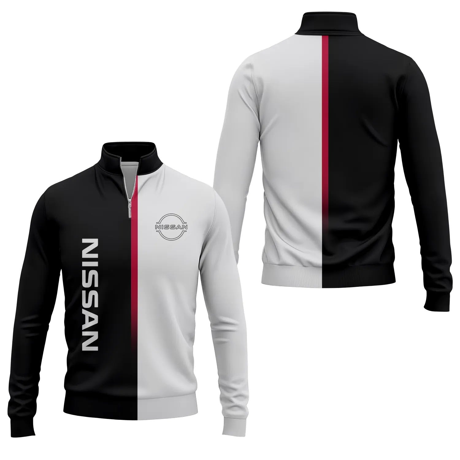 Nissan Quarter-zip Pullover SC076