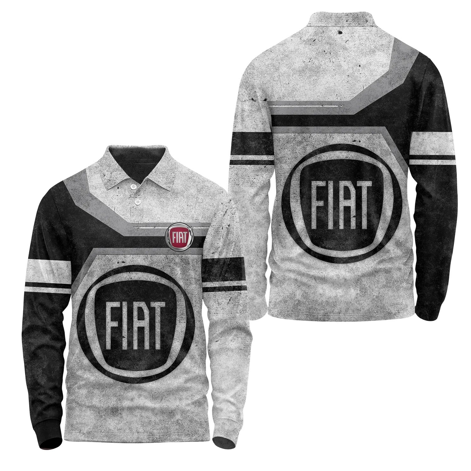 Fiat Long Sleeve Polo SC086