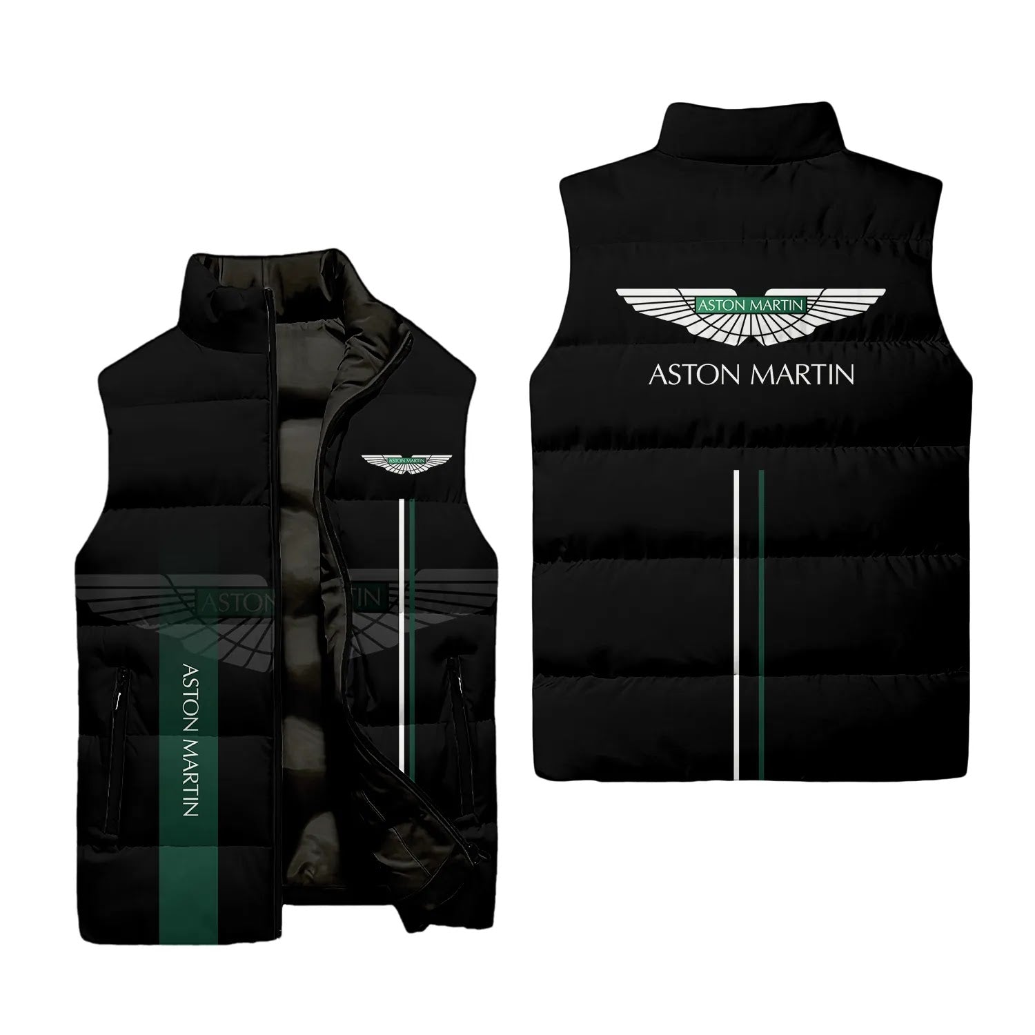 Aston Martin Sleeveless Puffer Jacket SC077