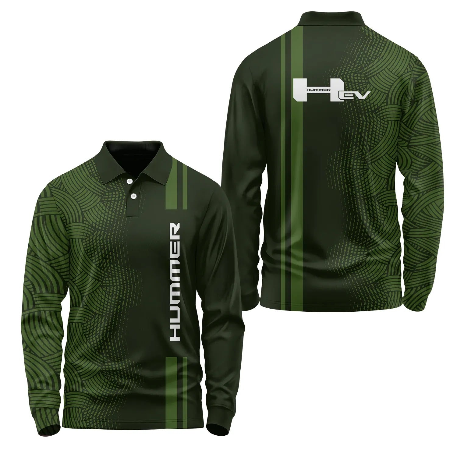 Hummer Long Sleeve Polo SC084