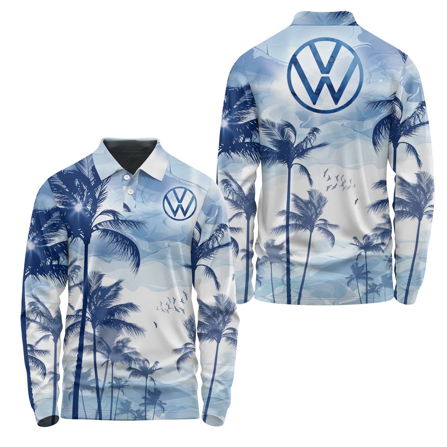 Volkswagen Long Sleeve Polo SHW004