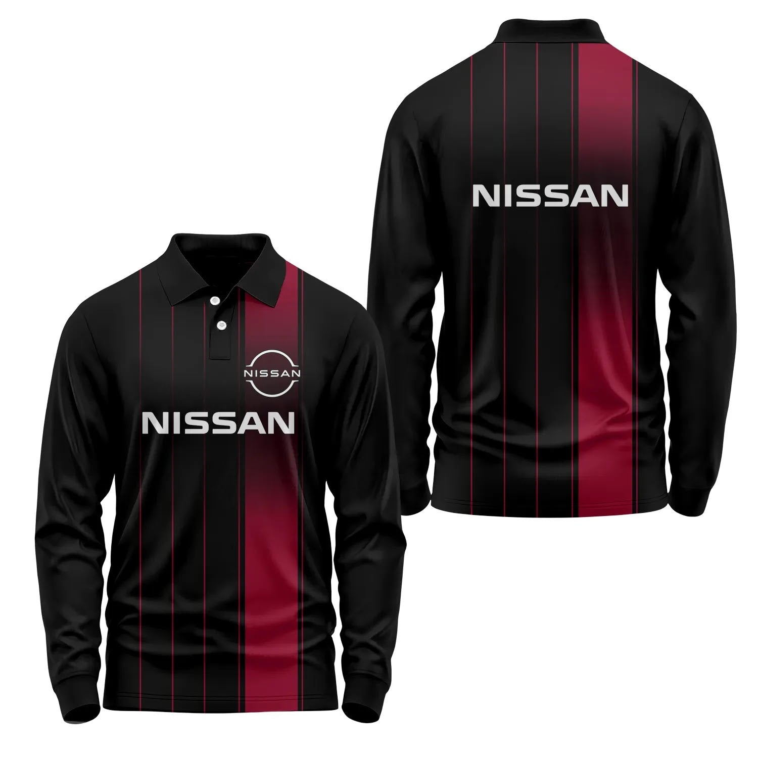 Nissan Long Sleeve Polo SC068