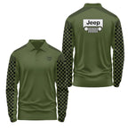 Jeep Long Sleeve Polo SC057