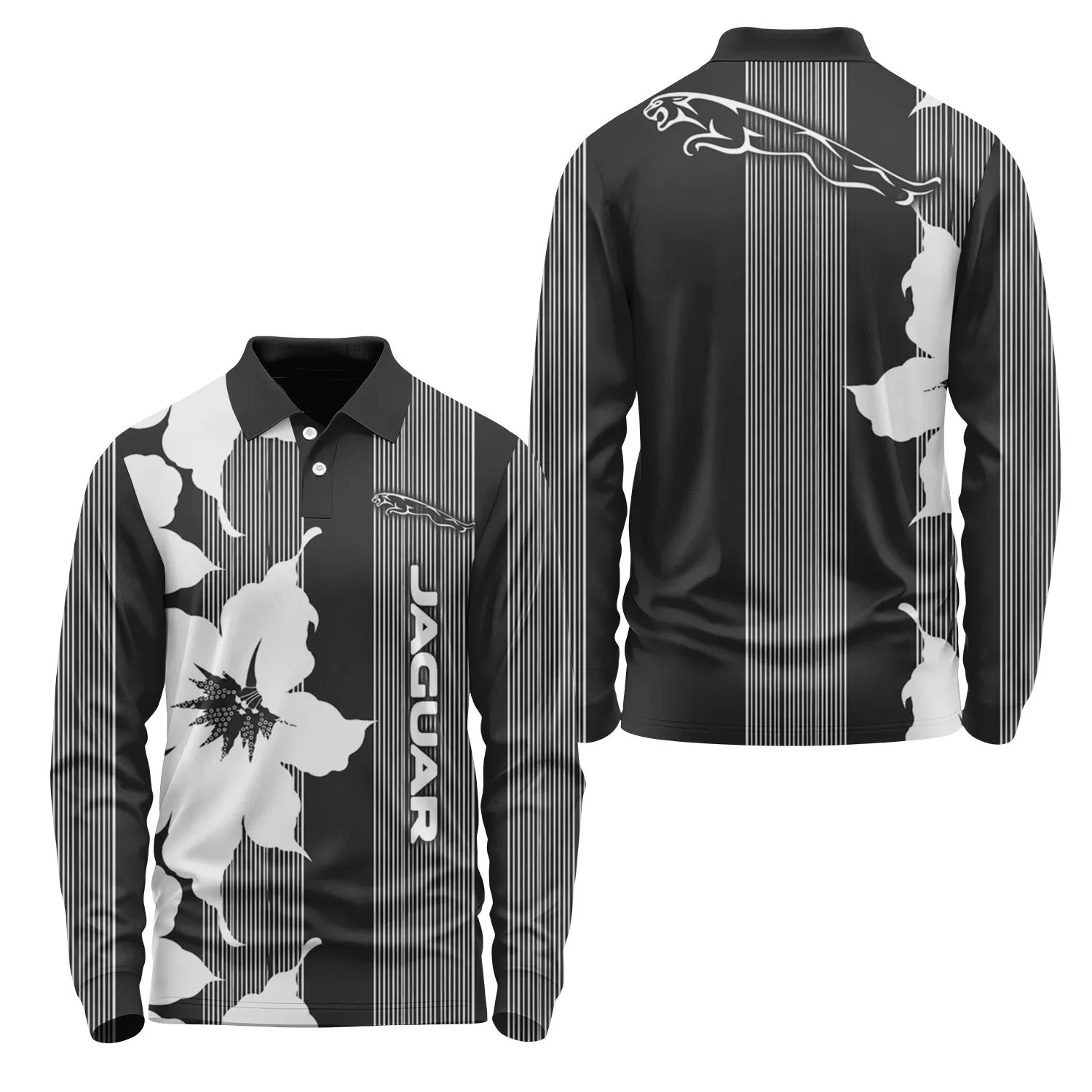 Jaguar Long Sleeve Polo SHW039