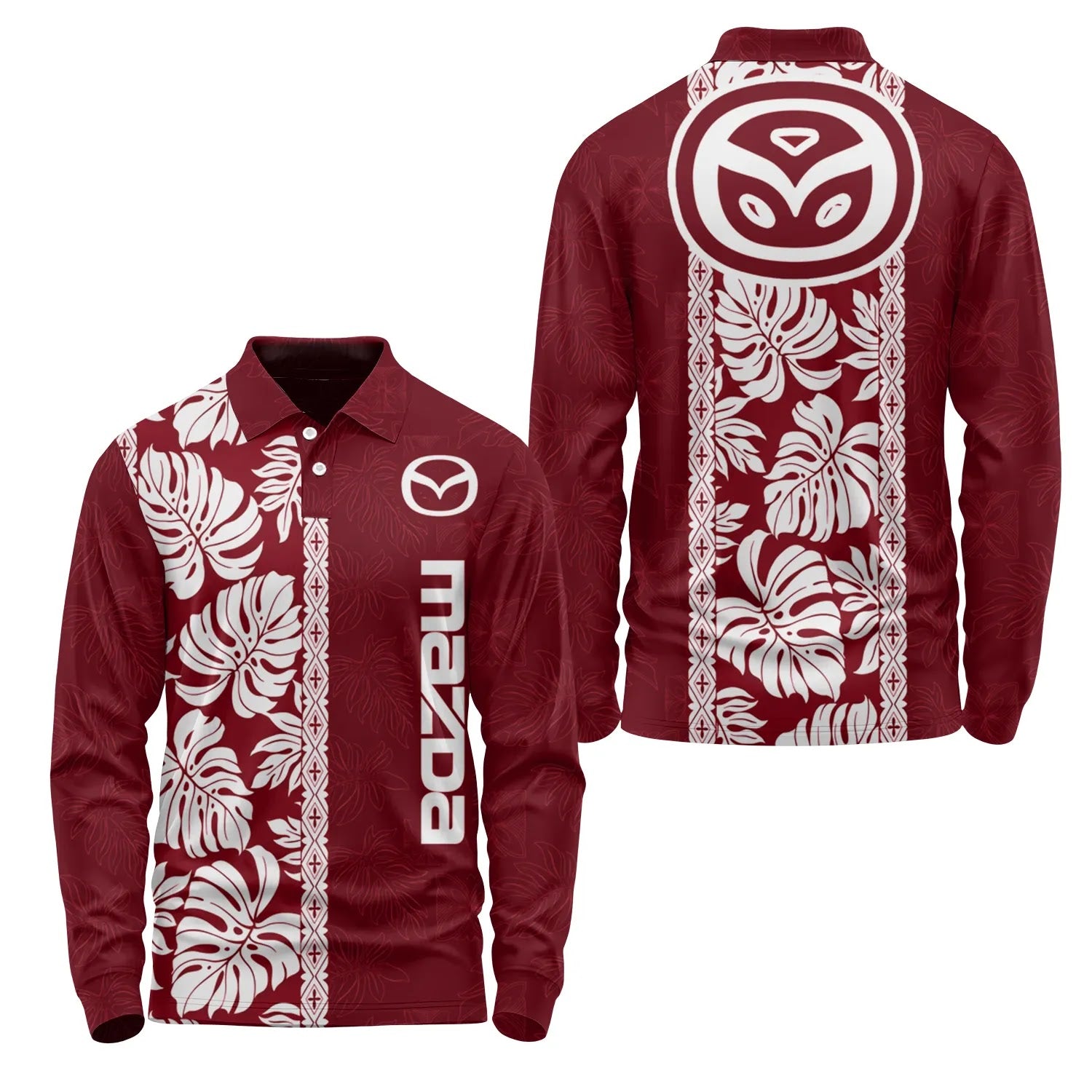 Mazda Long Sleeve Polo SHW046