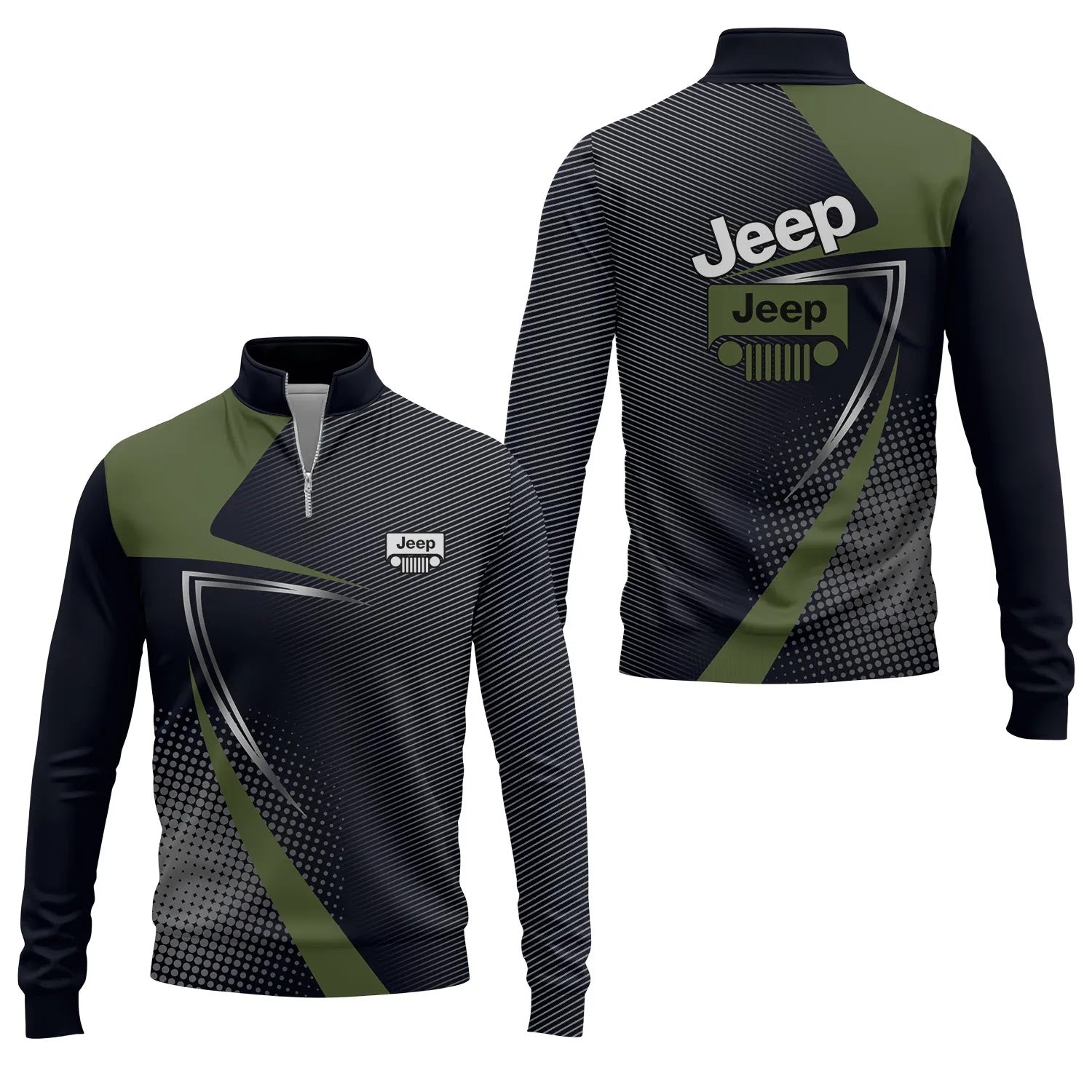 Jeep Quarter-zip Pullover SC059