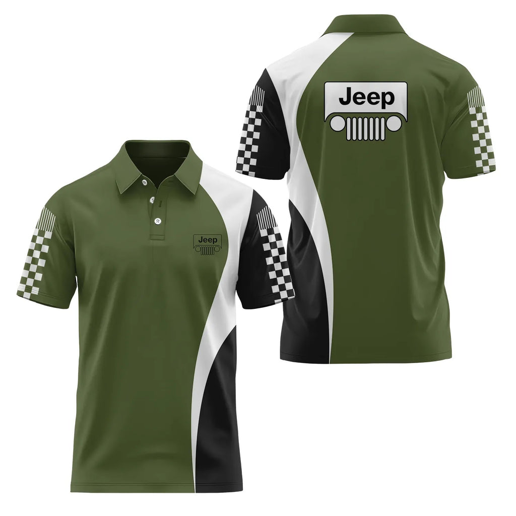 Jeep Short Sleeve Polo SC073