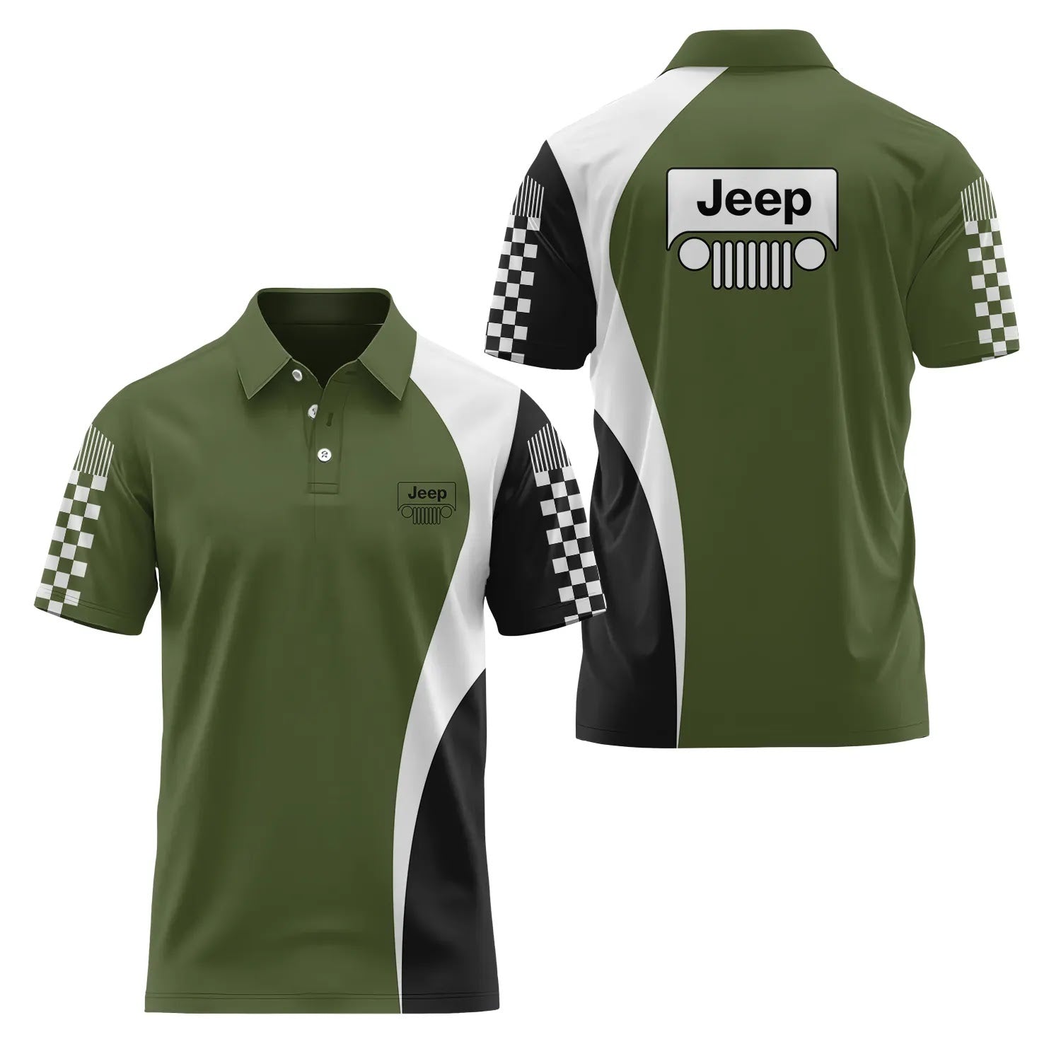 Jeep Short Sleeve Polo SC073