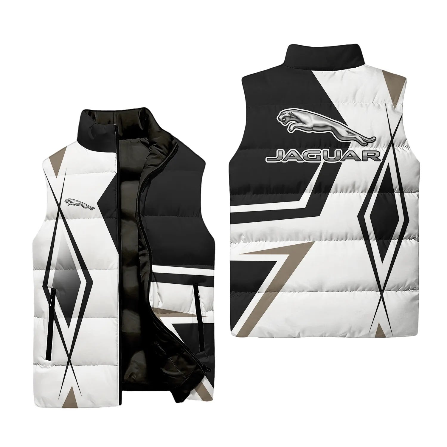 Jaguar Sleeveless Puffer Jacket SC080