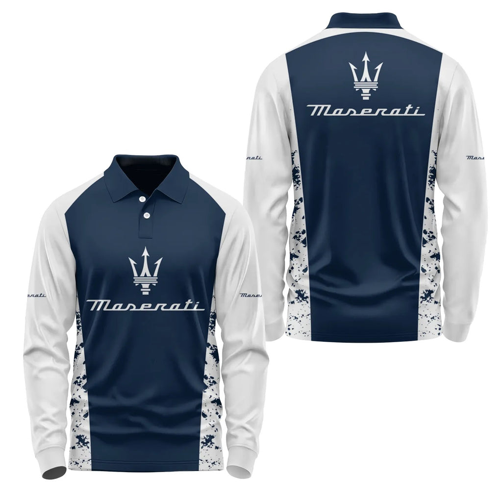 Maserati Long Sleeve Polo SC089