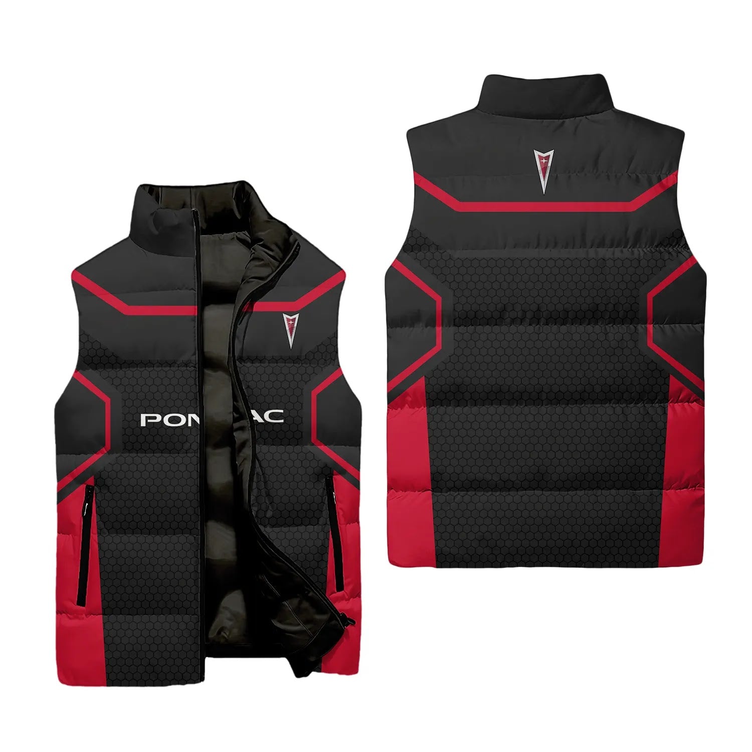 Pontiac Sleeveless Puffer Jacket SC052