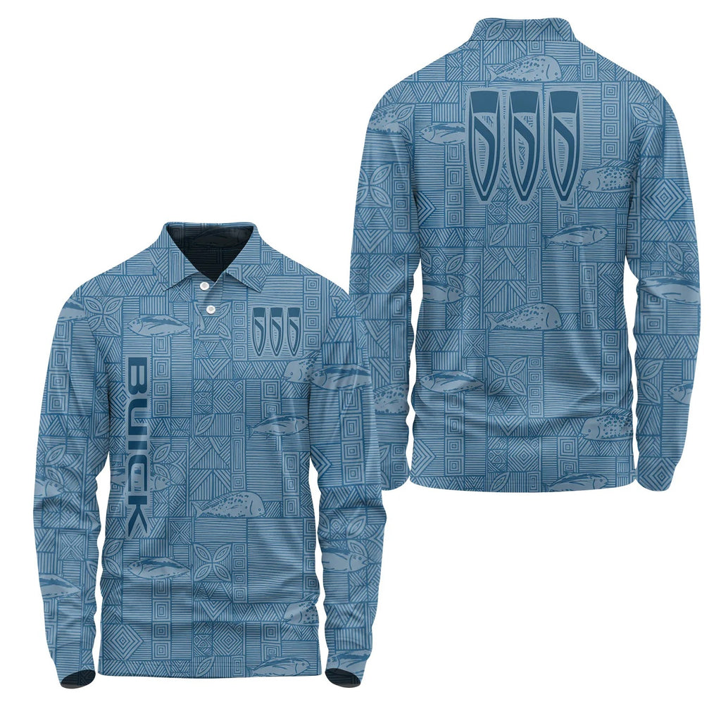 Buick Long Sleeve Polo SHW012