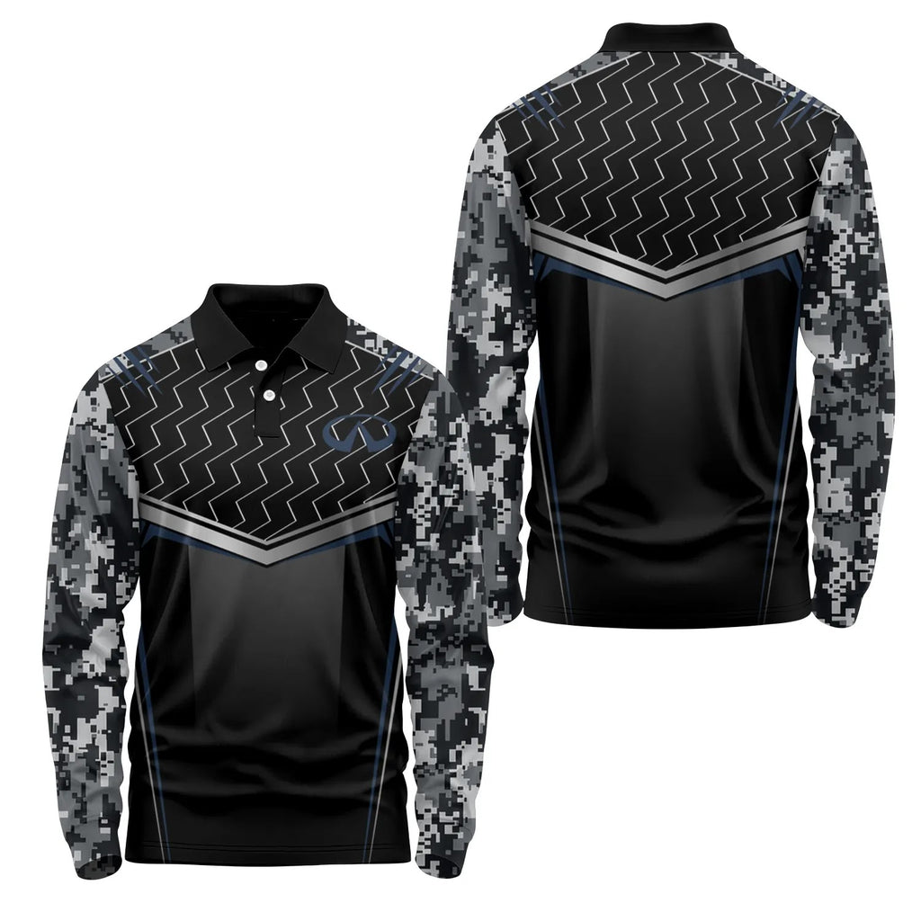 Infiniti Long Sleeve Polo SC115