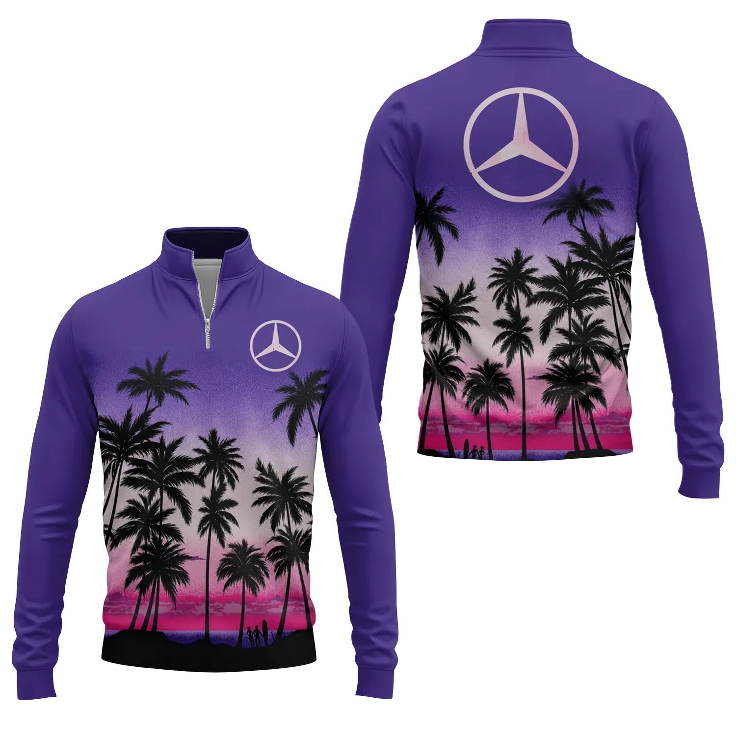 Mercedes-Benz Quarter-zip Pullover SHW019