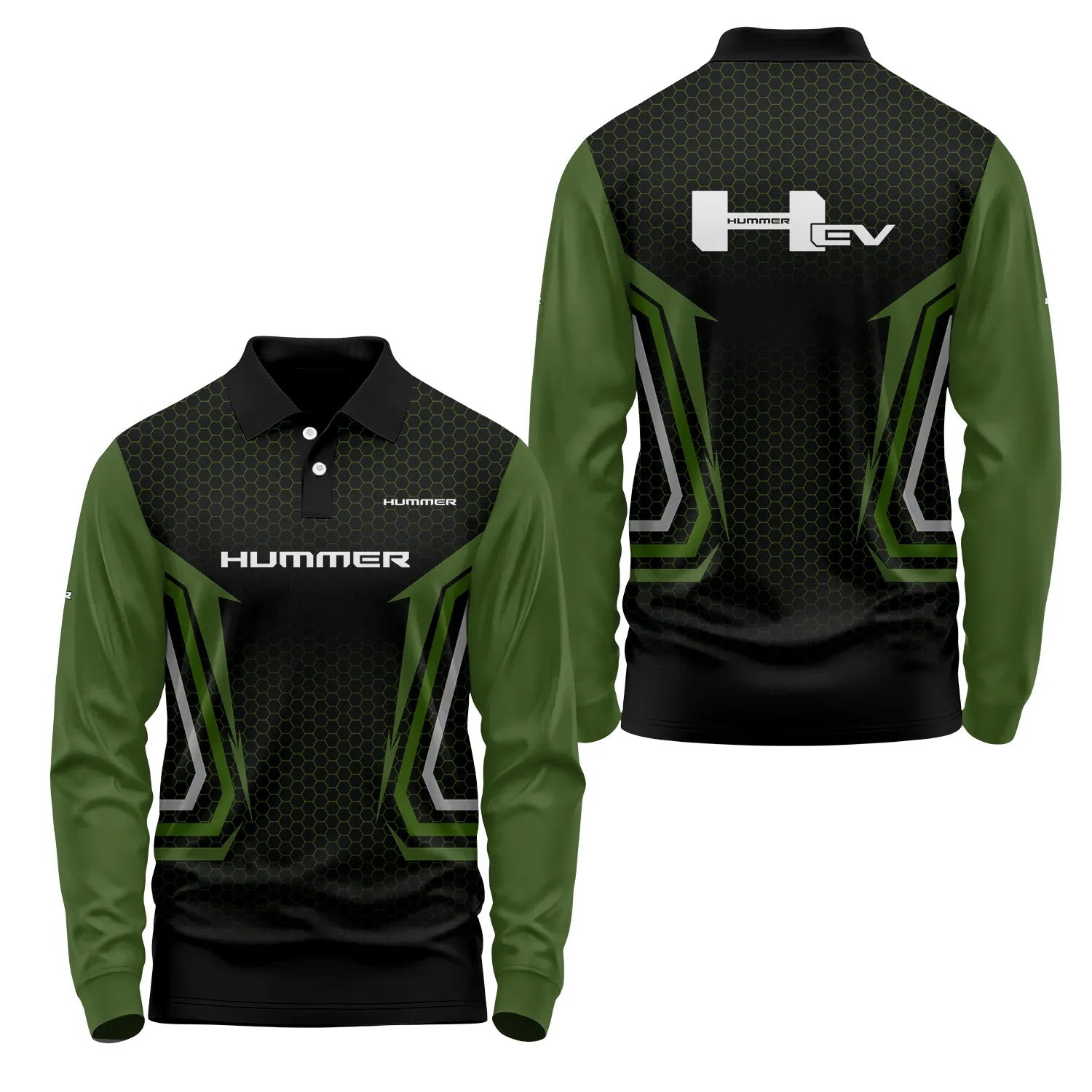 Hummer Long Sleeve Polo SC075