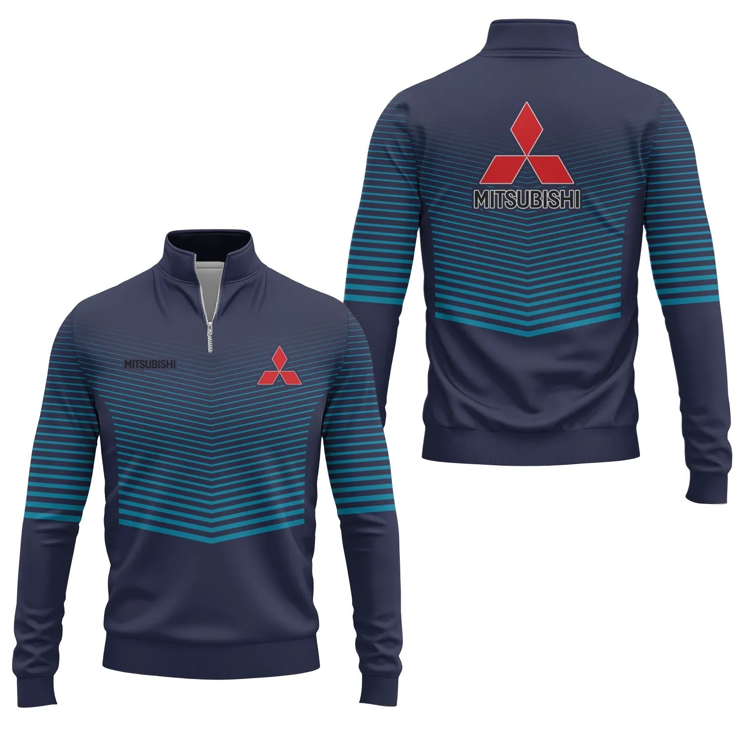 Mitsubishi Quarter-zip Pullover SC099