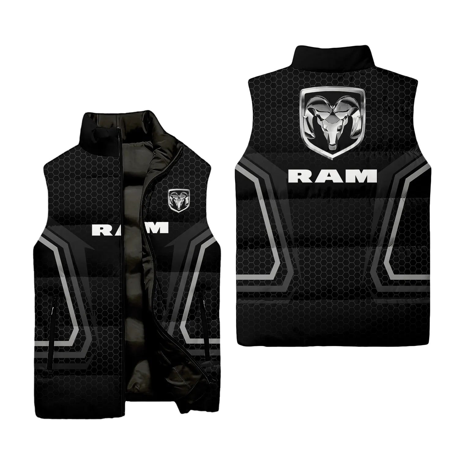 Ram Sleeveless Puffer Jacket SC075