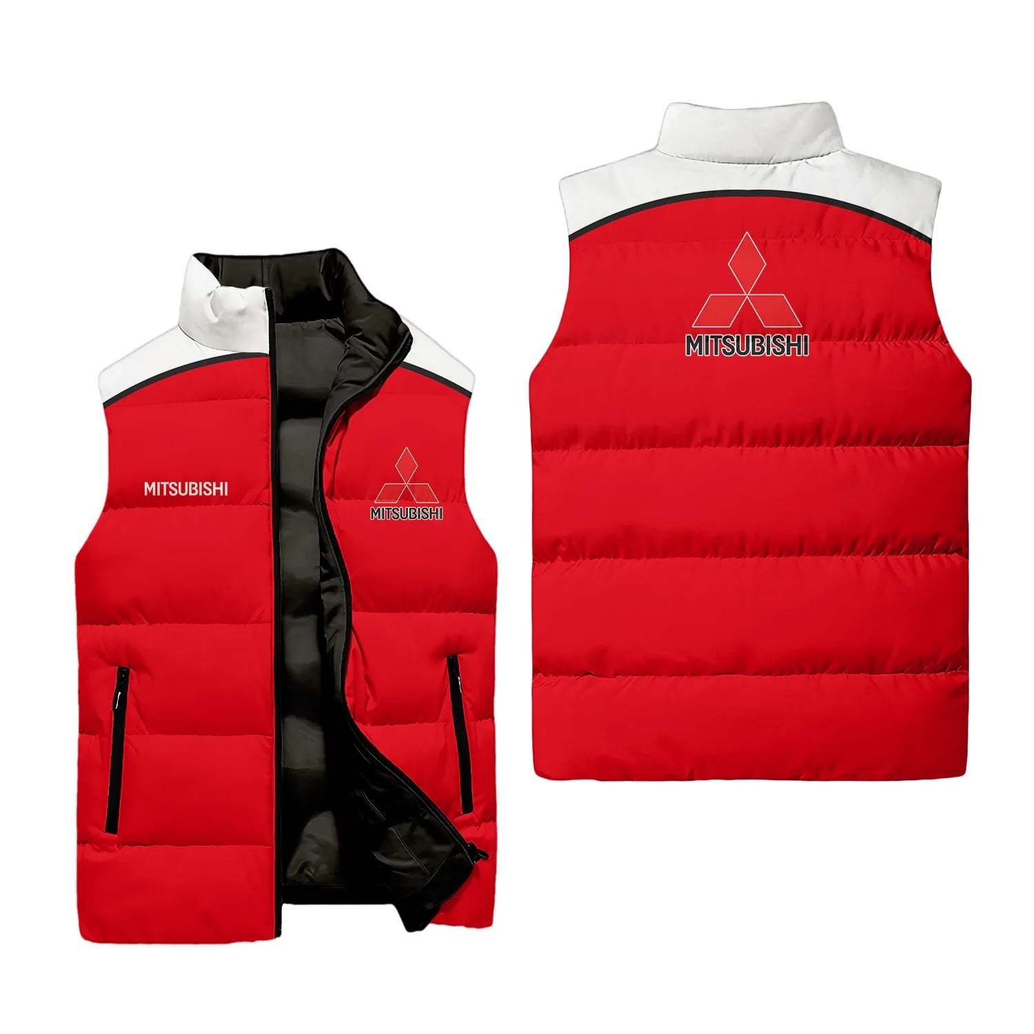 Mitsubishi Sleeveless Puffer Jacket SC087