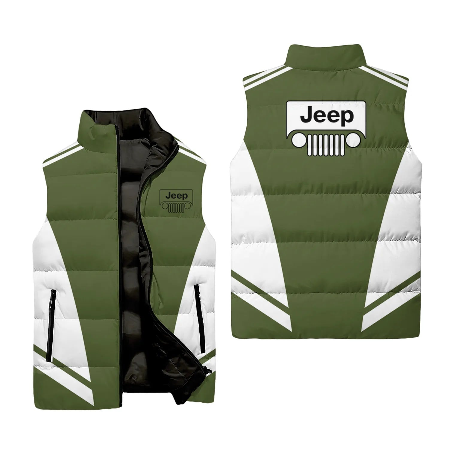 Jeep Sleeveless Puffer Jacket SC092