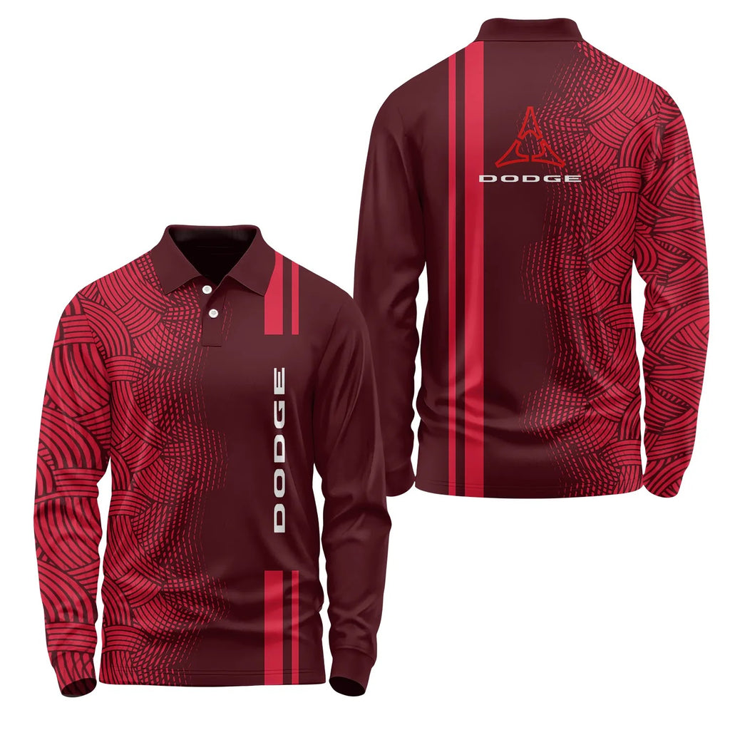 Dodge Long Sleeve Polo SC084