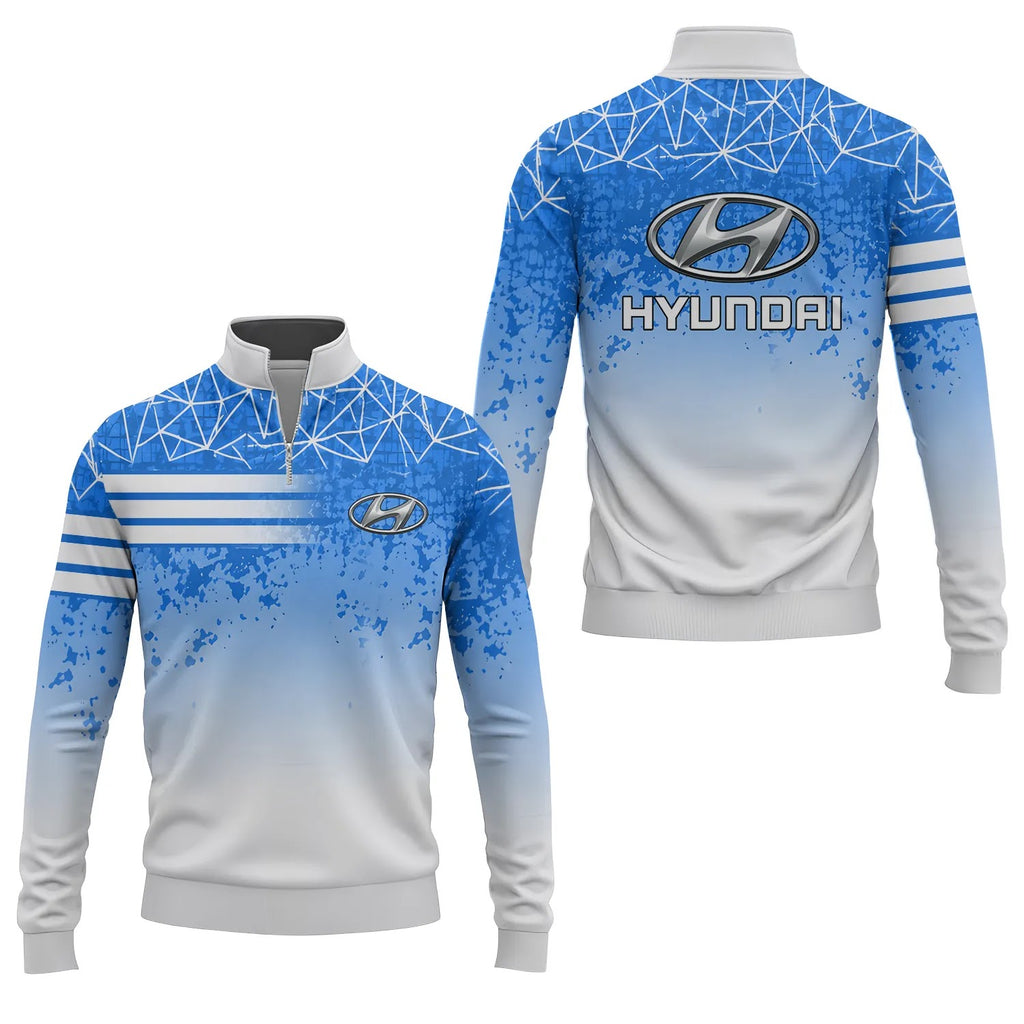 Hyundai Quarter-zip Pullover SC097