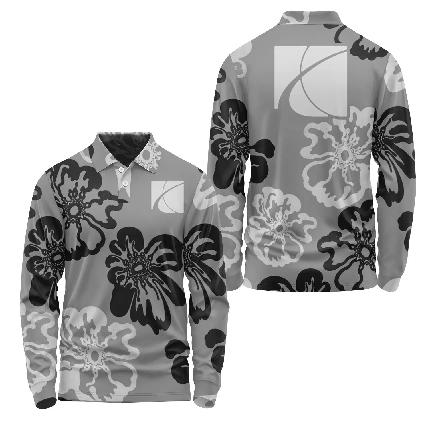 Saturn Long Sleeve Polo SHW073