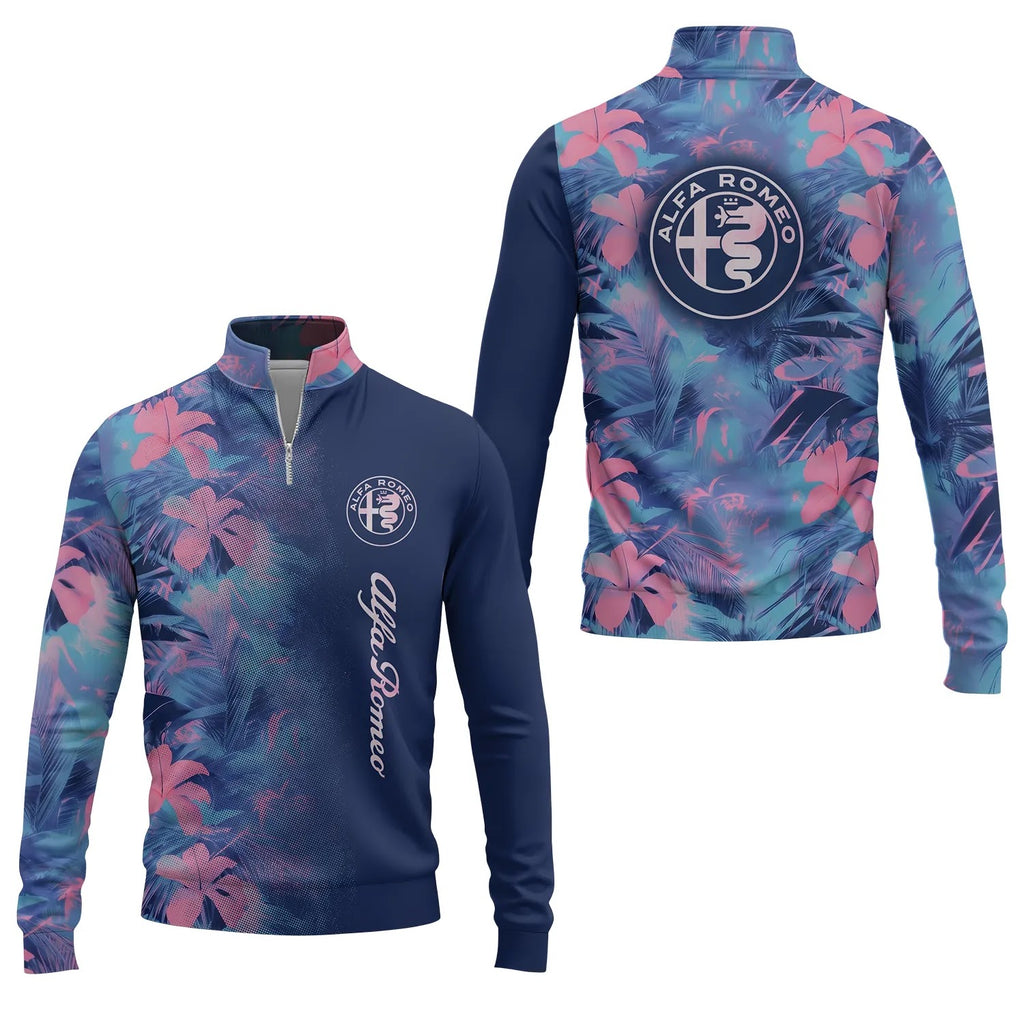Alfa Romeo Quarter-zip Pullover SHW054
