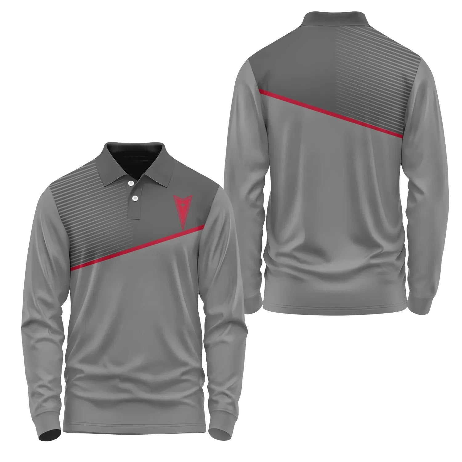 Pontiac Long Sleeve Polo SC116