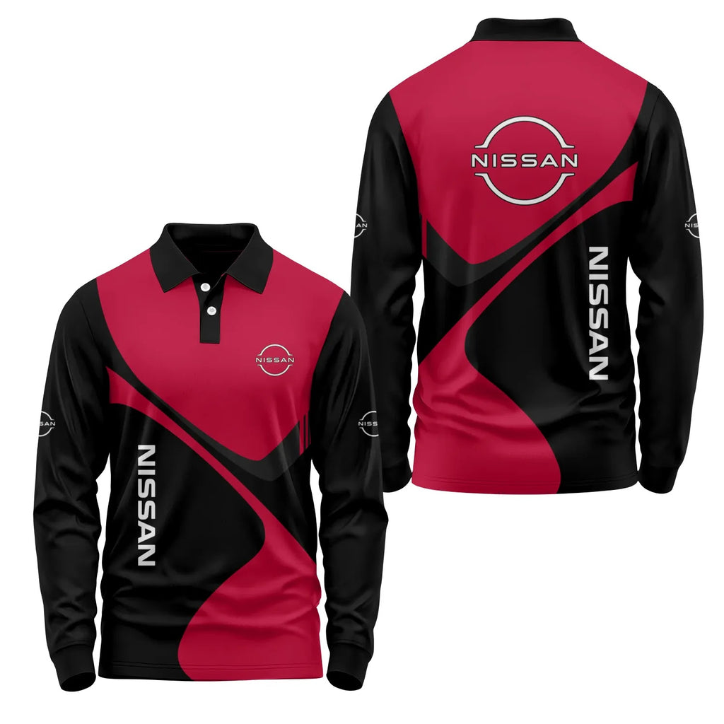 Nissan Long Sleeve Polo SC058