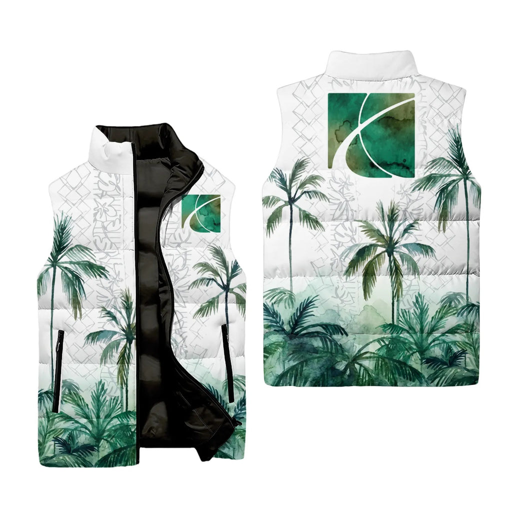 Saturn Sleeveless Puffer Jacket SHW015