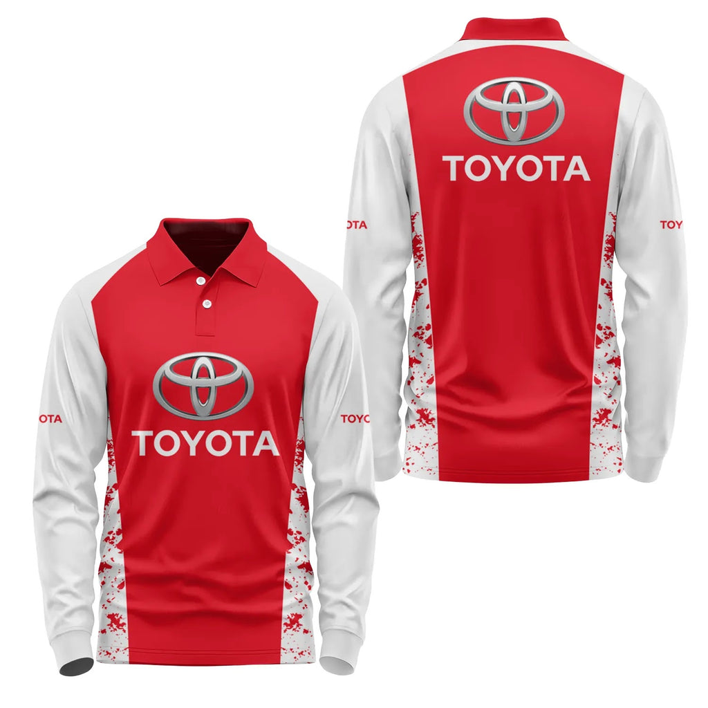Toyota Long Sleeve Polo SC089