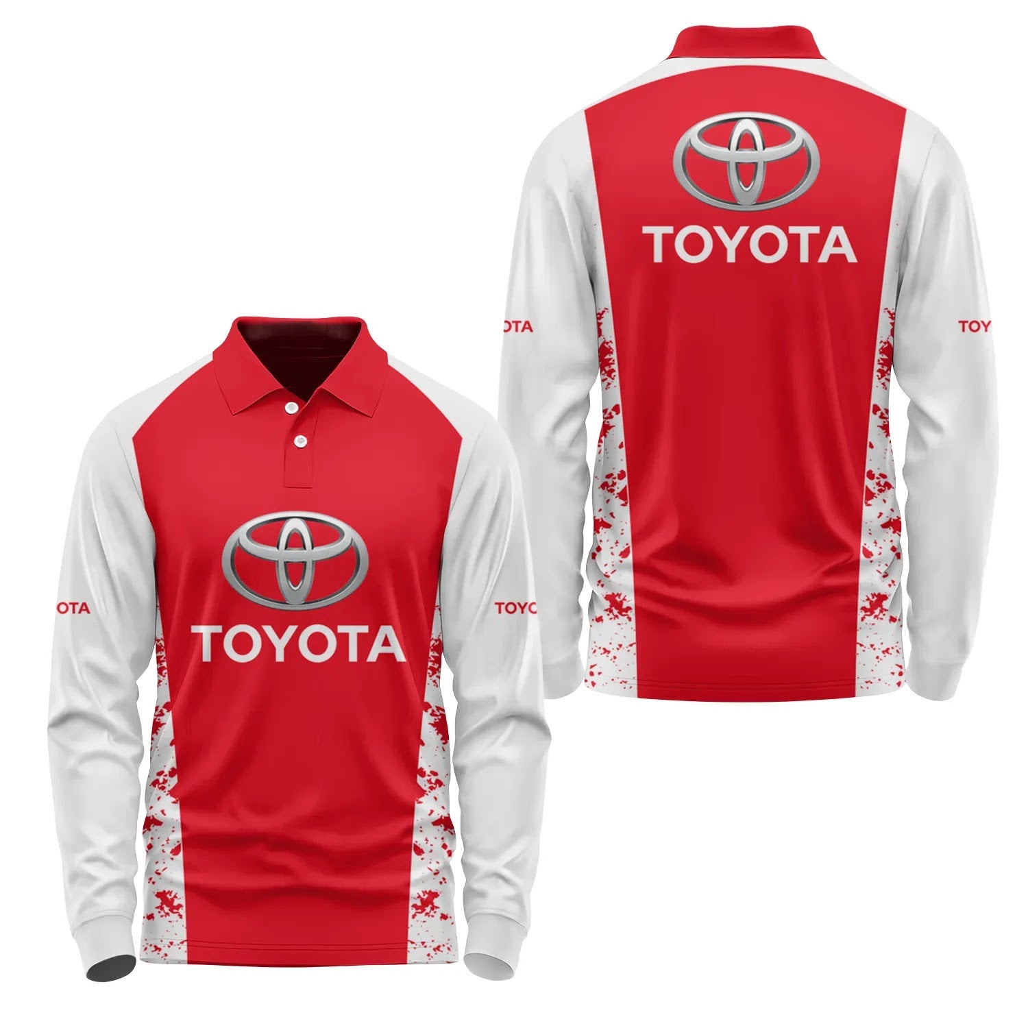 Toyota Long Sleeve Polo SC089