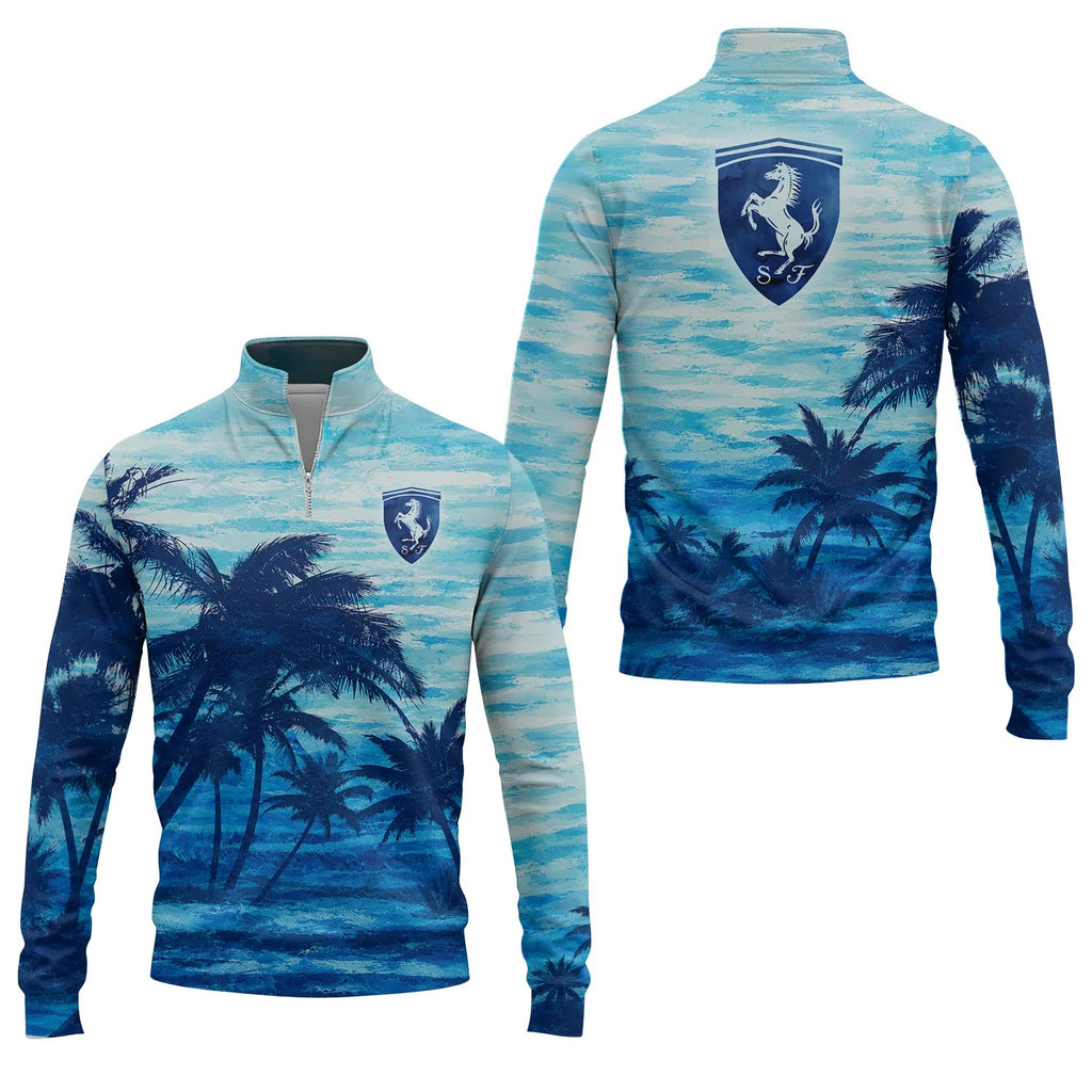 Ferrari Quarter-zip Pullover SHW048