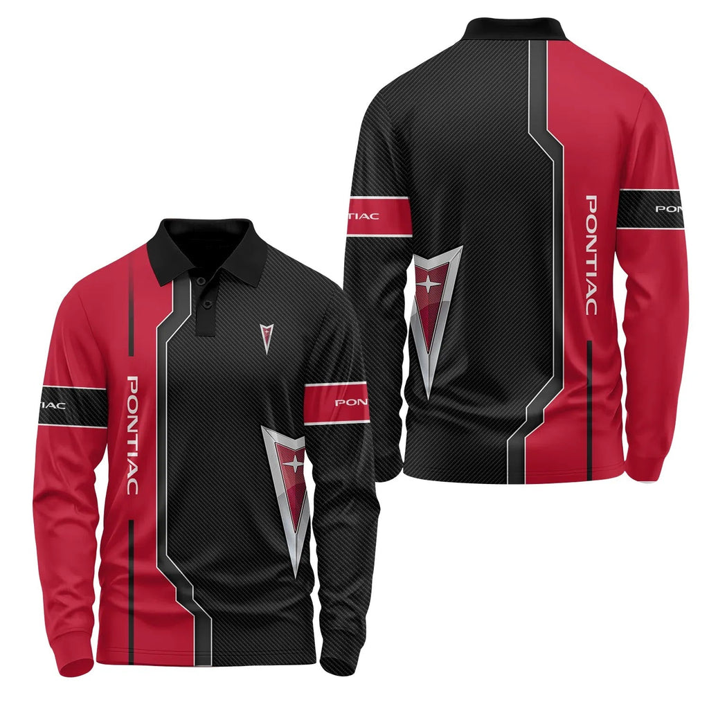 Pontiac Long Sleeve Polo SC042